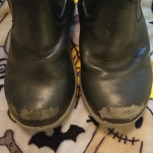 Girl's Black Stride Rite Boots size 11M - Picture 4 of 6